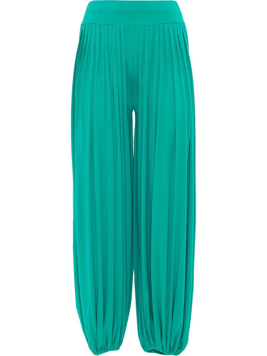 S24P14 - Pantalón liso Aralia Green Ocean Baba Design