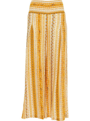 S24P300 - Pantalone palazzo Begonia Spring Baba Design - Gipsy Fashion Wear 