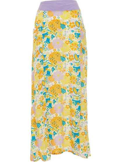 S24SK04 - Gardenia Blossom Baba Design long skirt