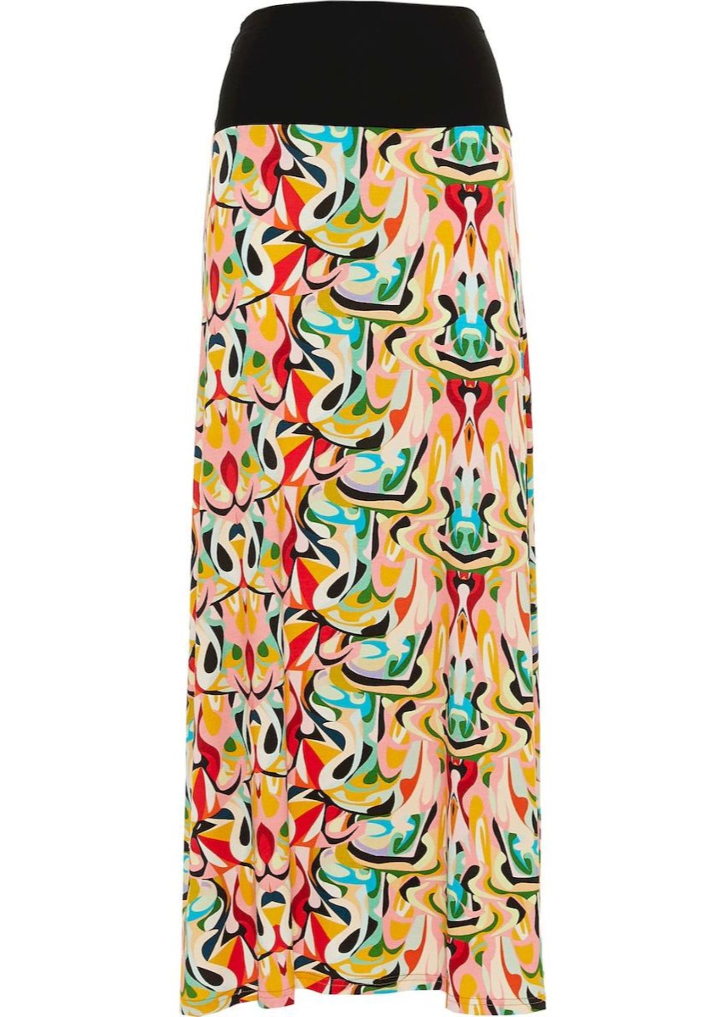 S24SK06 - Gonna lunga Sunny Psychotria Baba Design - Gipsy Fashion Wear 