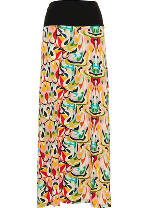 S24SK06 - Gonna lunga Sunny Psychotria Baba Design - Gipsy Fashion Wear 