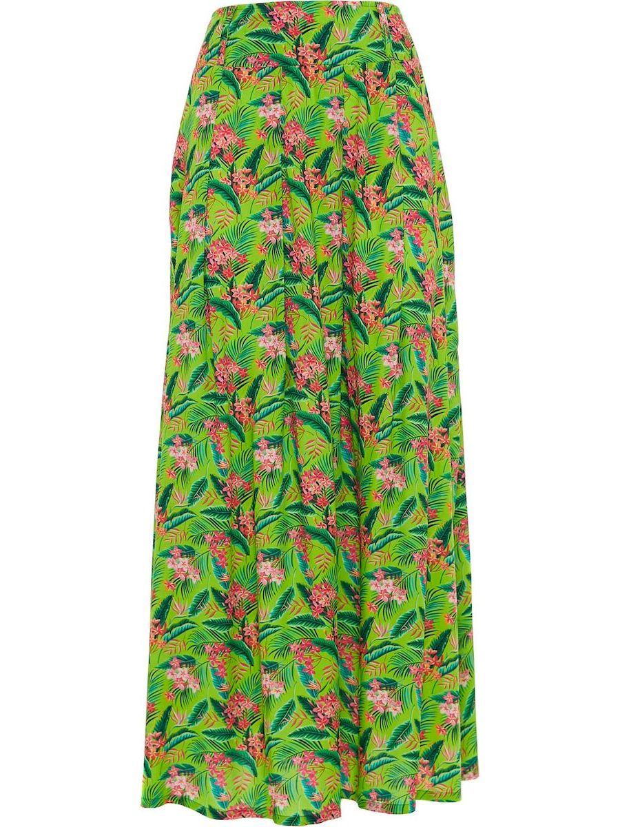 S24SK08 - Exotic Kenzia Baba Design long skirt