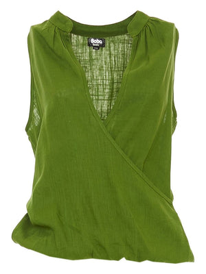 S24T105 - Top incrociato Guanabana Desert Baba Design - Gipsy Fashion Wear 