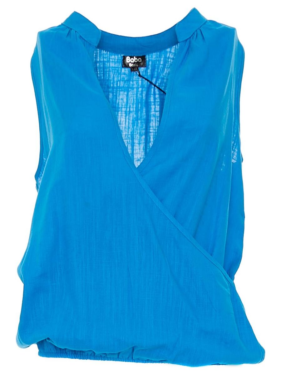 S24T105 - Top incrociato Guanabana Desert Baba Design - Gipsy Fashion Wear 