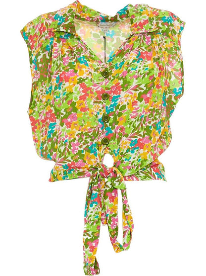 S24T25 - Passiflora Shell Baba Design Blouse