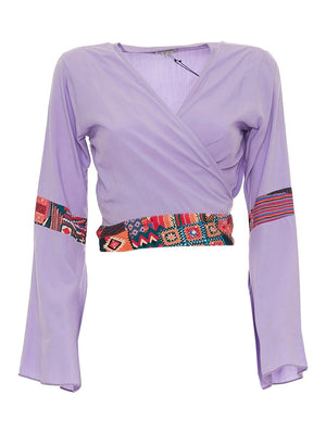 S24T29 - Top corto Hoya Seaside Baba Design - Gipsy Fashion Wear 