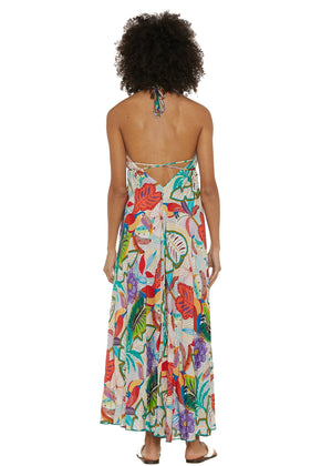 S25D02 - Vestito lungo Beach Vibes di Baba Design - Gipsy Fashion Wear 