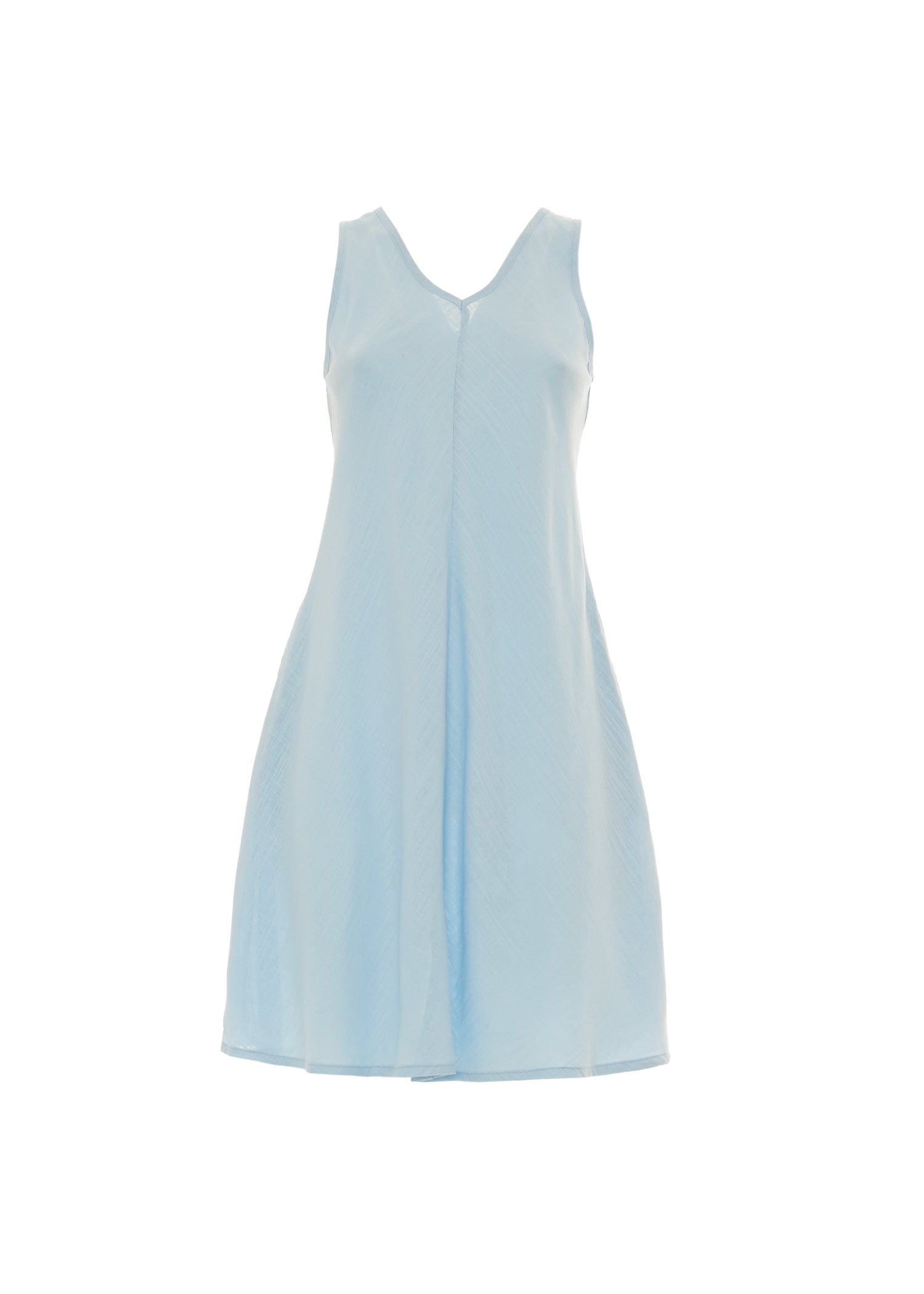 S25D102 - Vestito corto Linen Lux di Baba Design - Gipsy Fashion Wear 