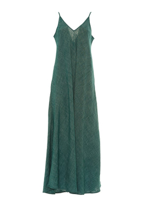 S25D110 - Vestito lungo Crinkle Sunbeam di Baba Design - Gipsy Fashion Wear 