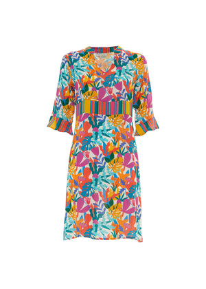 S25D13 - Vestito Underwater Stripes di Baba Design - Gipsy Fashion Wear 