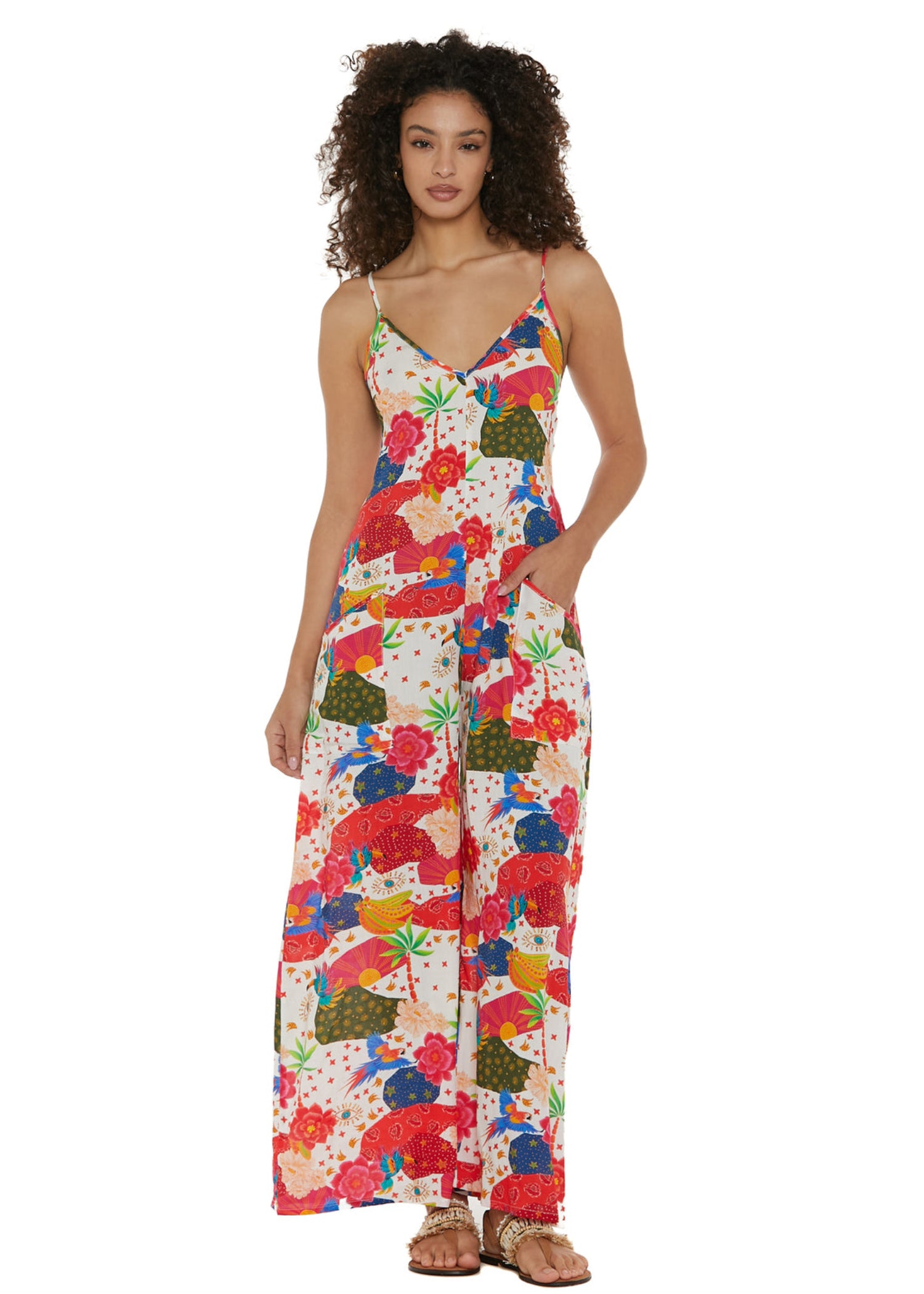 S25D19 - Tuta Tropical Parrot di Baba Design