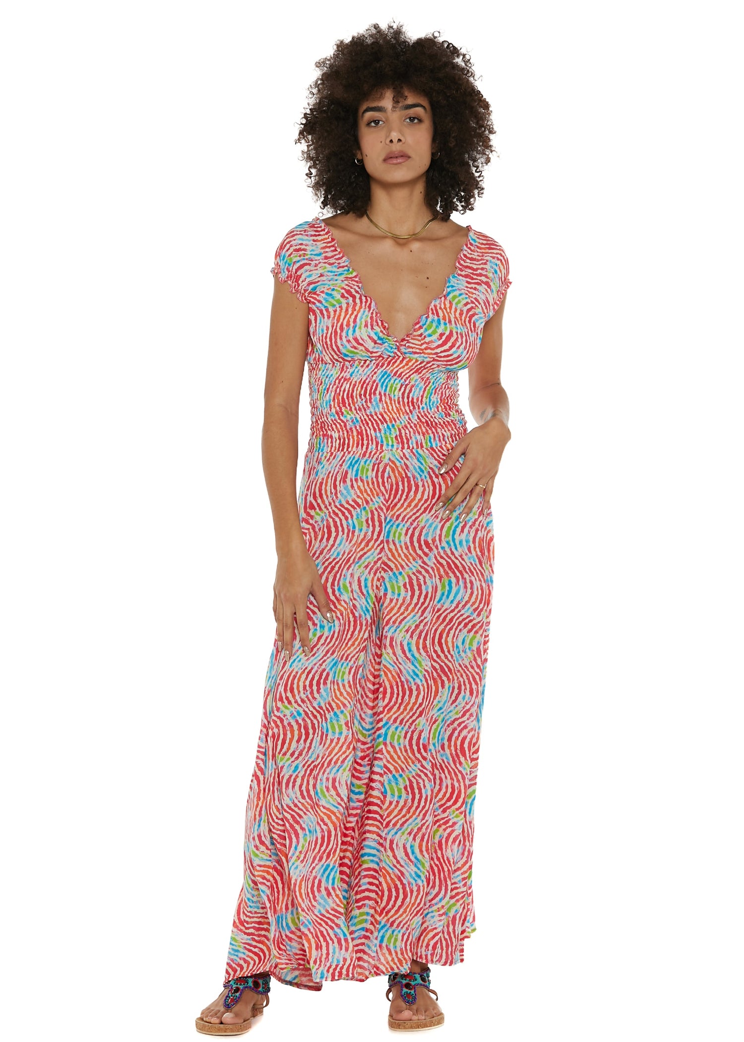 S25D322 - Tuta Ocean Waves di Baba Design