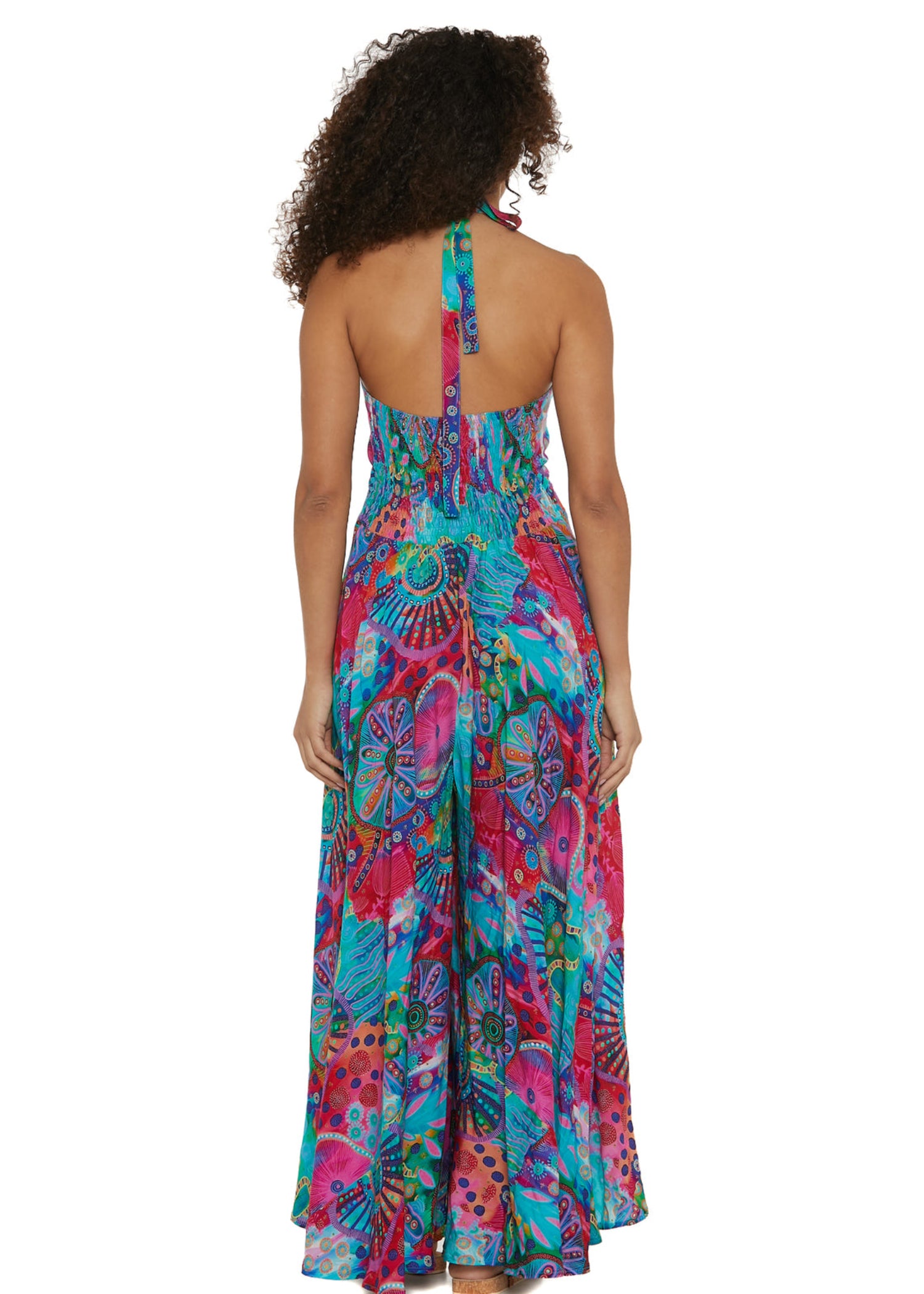 S25D337 - Tuta Azure Horizon di Baba Design - Gipsy Fashion Wear 