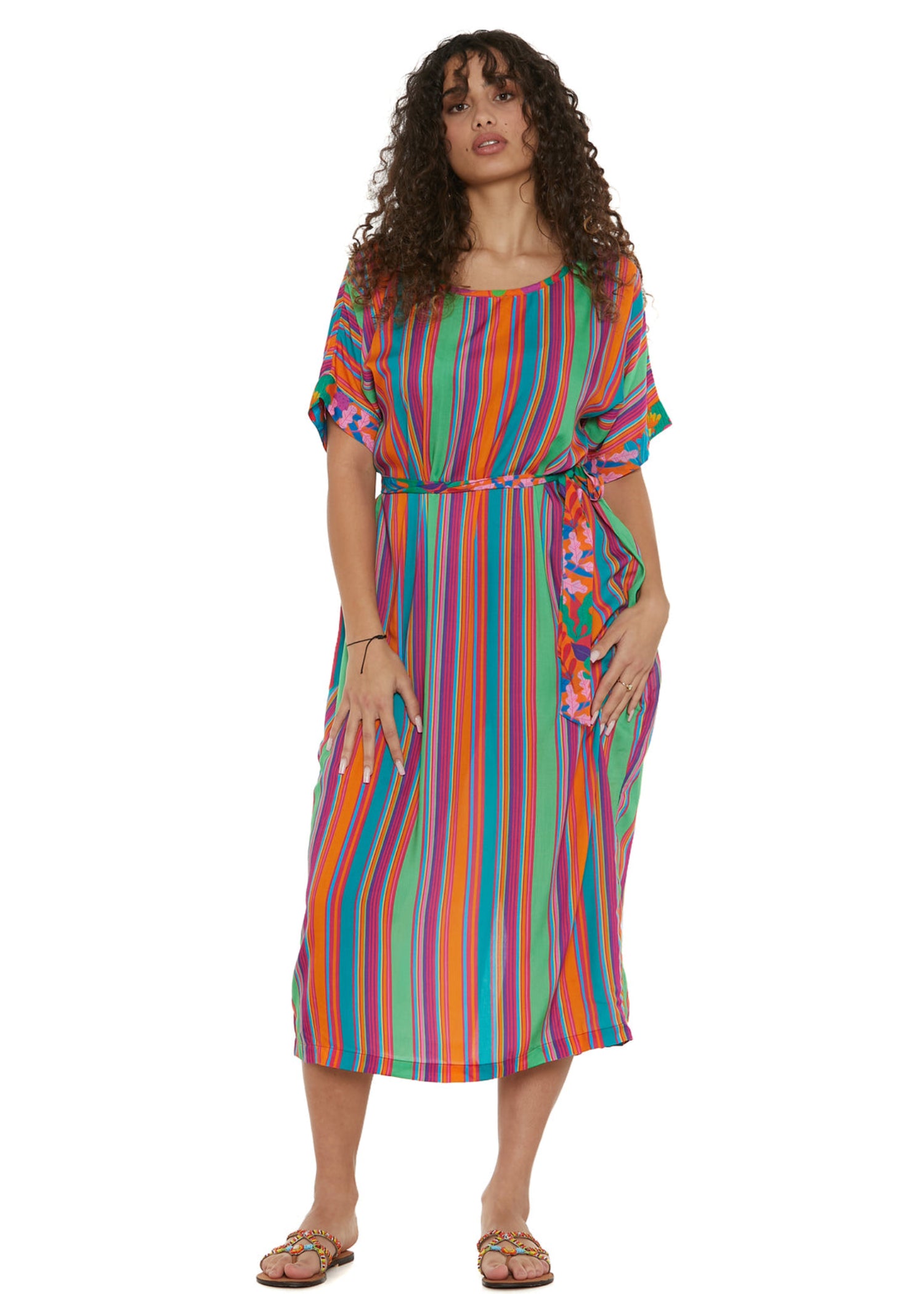 S25HBD01 - Vestito lungo Happy Baba di Baba Design - Gipsy Fashion Wear 