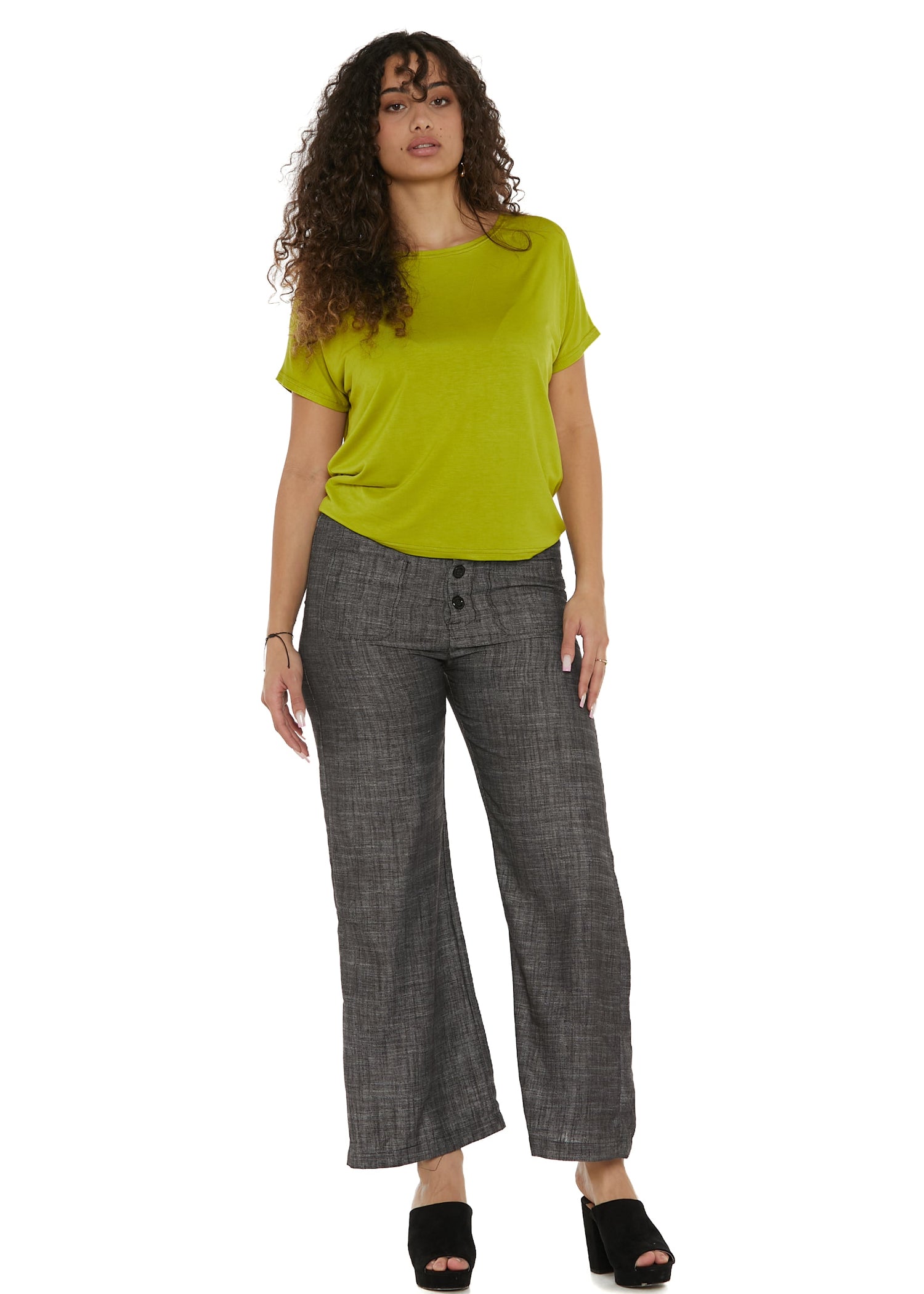 S25HBP101 - Pantalone Curvy Glam Happy Baba di Baba Design - Gipsy Fashion Wear 