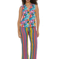S25P03 - Pantaloni Underwater Stripes di Baba Design - Gipsy Fashion Wear 