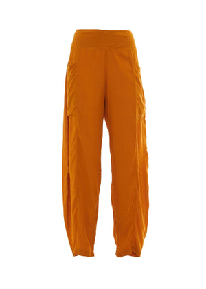 S25P04 - Pantaloni Flowers Paradise di Baba Design - Gipsy Fashion Wear 