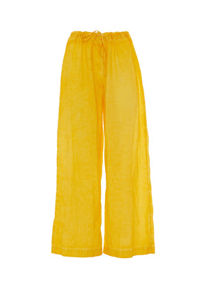 S25P200 - Pantalone tinta unita Oceans Waves di Baba Design - Gipsy Fashion Wear 