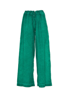 S25P200 - Pantalone tinta unita Oceans Waves di Baba Design - Gipsy Fashion Wear 