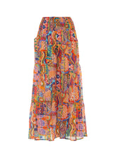 S25P310 - Pantalone Mosaic Marine di Baba Design - Gipsy Fashion Wear 