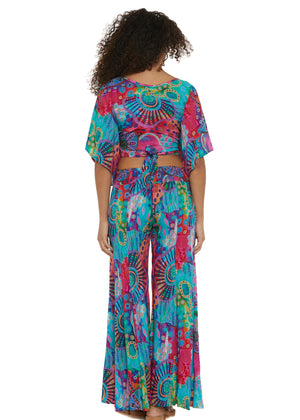 S25P311 - Pantaloni Azure Horizon di Baba Design - Gipsy Fashion Wear 