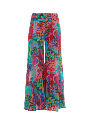 S25P311 - Pantaloni Azure Horizon di Baba Design - Gipsy Fashion Wear 