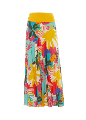 S25SK01 - Gonna lunga in cotone Baba Design - Gipsy Fashion Wear 