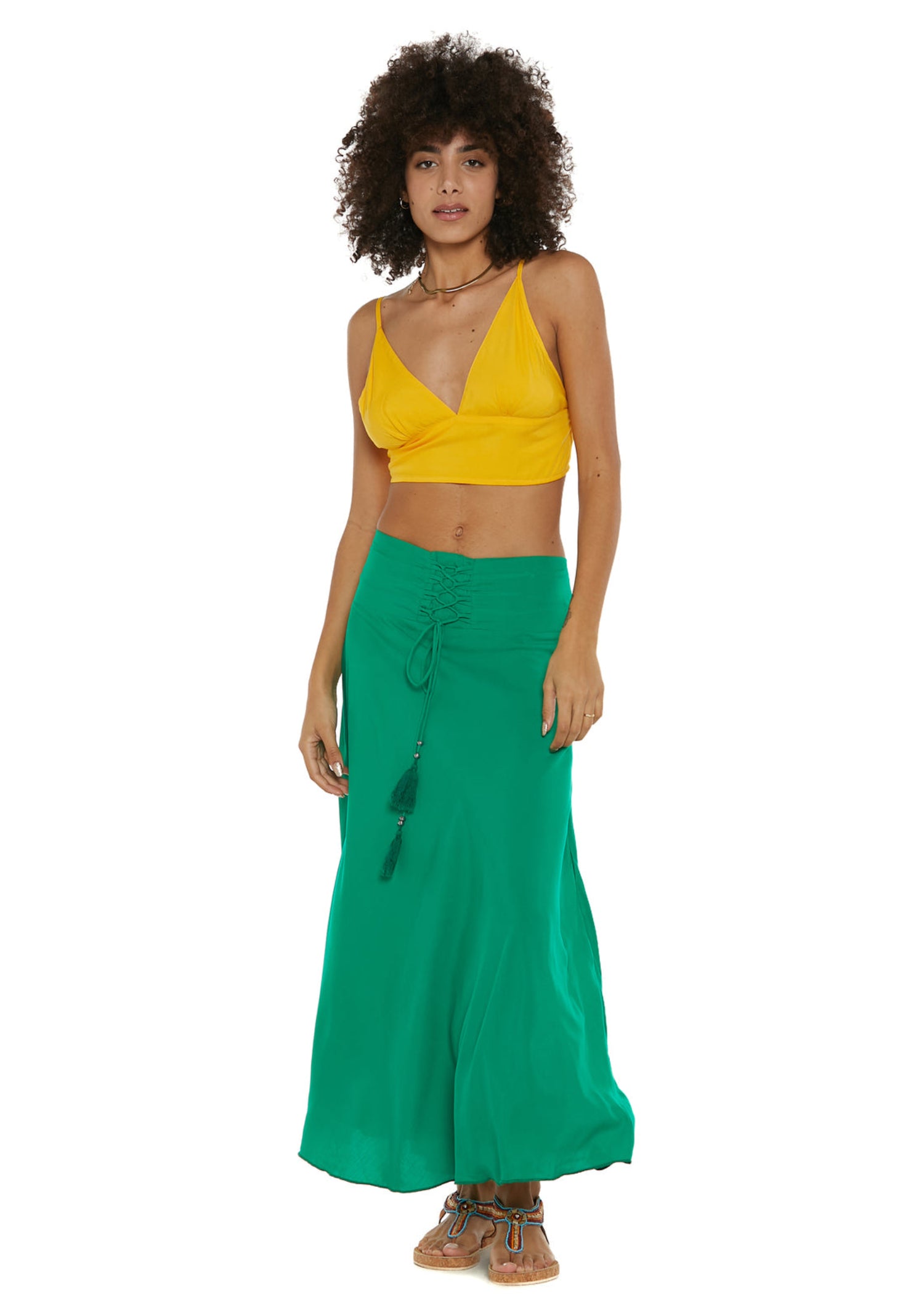 S25SK100 - Gonna lunga Stonewash Dreams di Baba Design