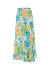 S25SK400 - Gonna lunga Coral Reef di Baba Design - Gipsy Fashion Wear 