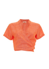 S25T103 - Top tinta unita Mystic Lagoon di Baba Design