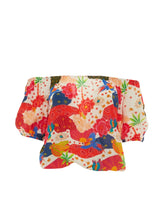 S25T11 - Maglia Tropical Parrot di Baba Design