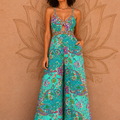 Jumpsuit taglio palazzo