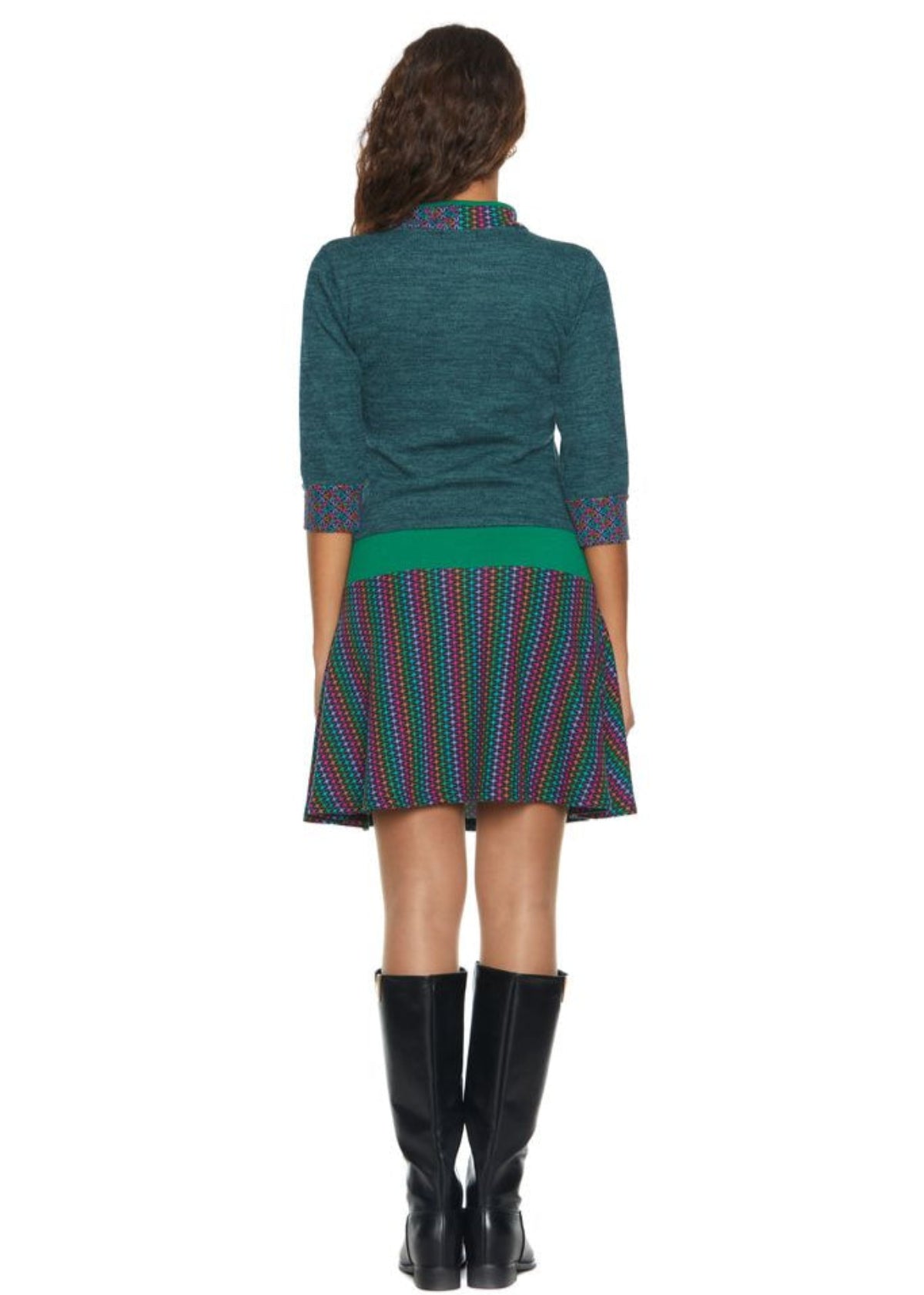 W23D27- Vestito corto Vienna Baba Design - Gipsy Fashion Wear 