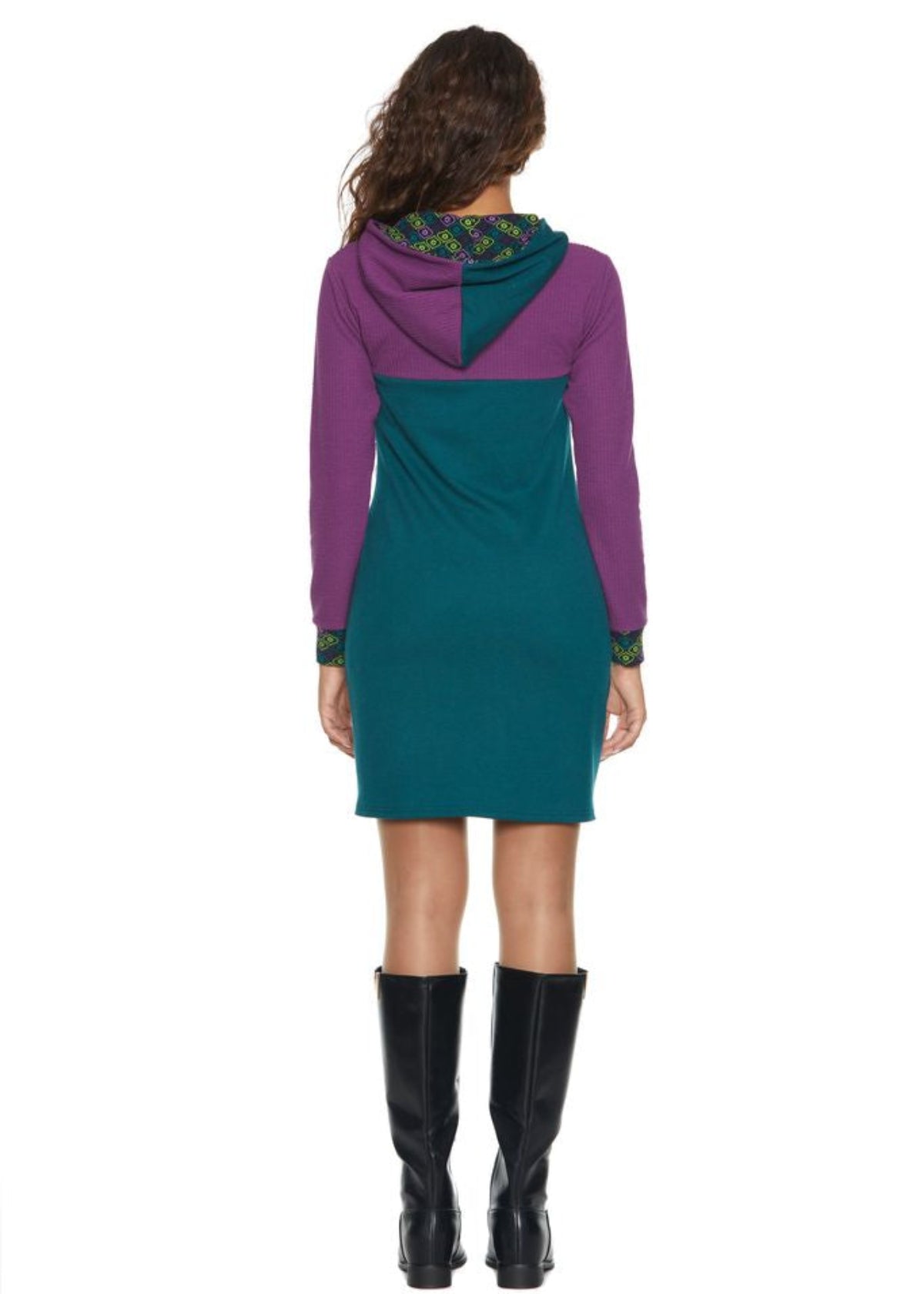 W23D02 - Vestito con cappuccio Helsinki Baba Design - Gipsy Fashion Wear 