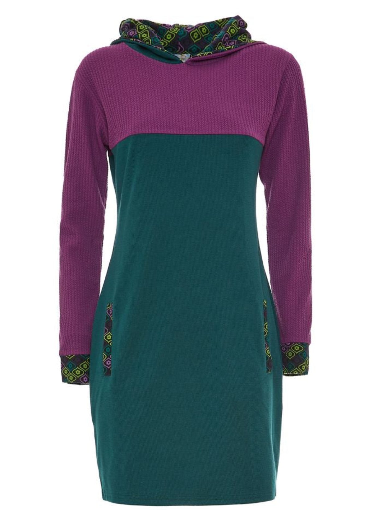 W23D02 - Vestito con cappuccio Helsinki Baba Design - Gipsy Fashion Wear 