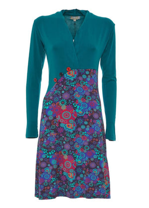 W23D03 - Vestito media lunghezza Dublino Baba Design - Gipsy Fashion Wear 