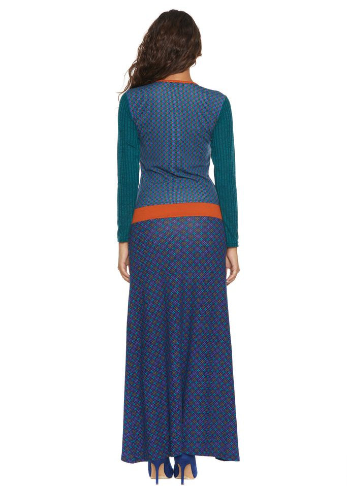 W23D04 - Vestito lungo Budapest Baba Design - Gipsy Fashion Wear 