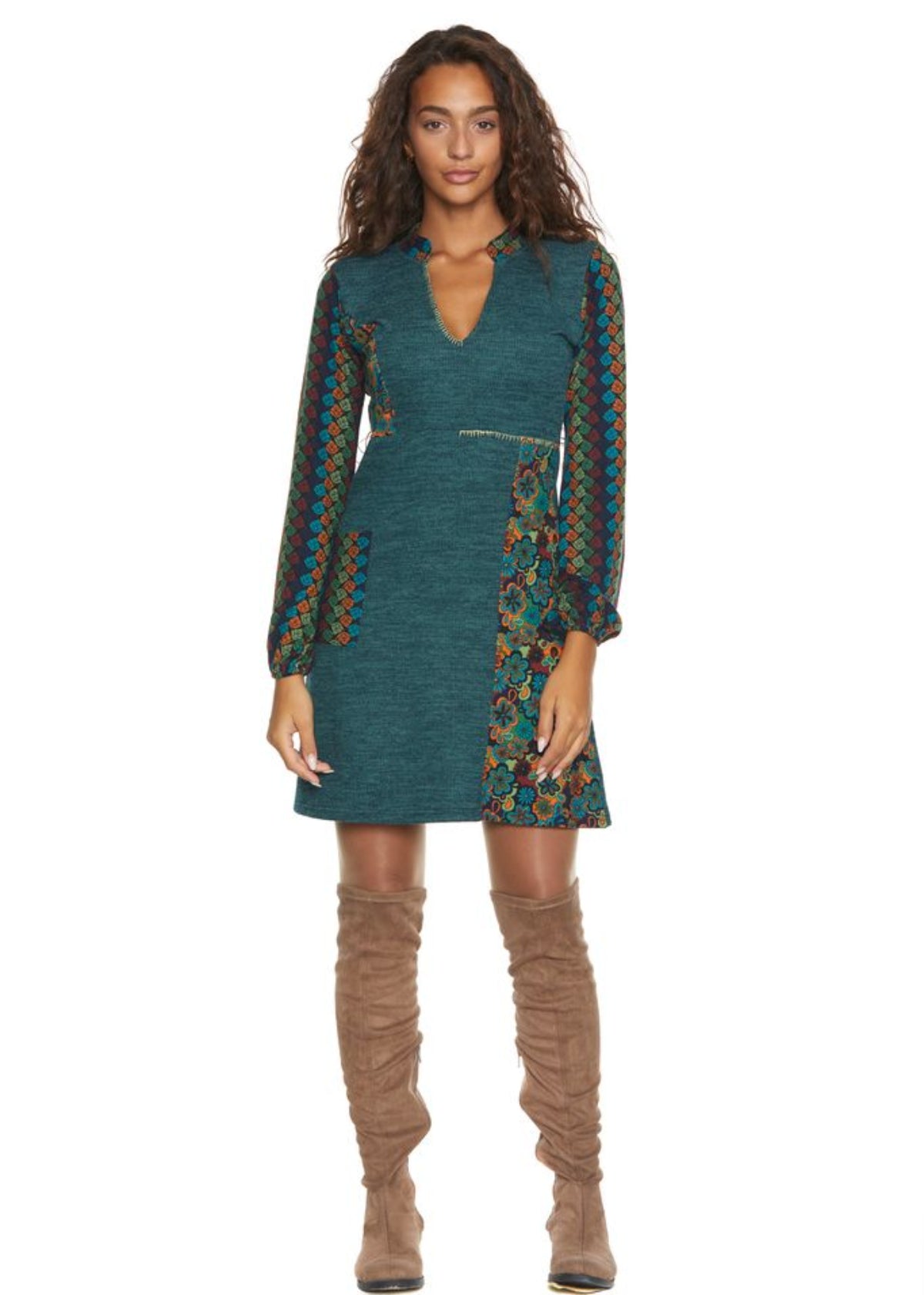 W23D07 - Vestito svasato Amsterdam Baba Design