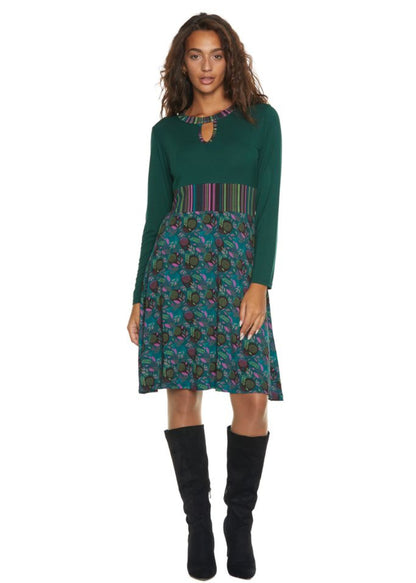 W23D08 - Vestido hasta la rodilla London Baba Design