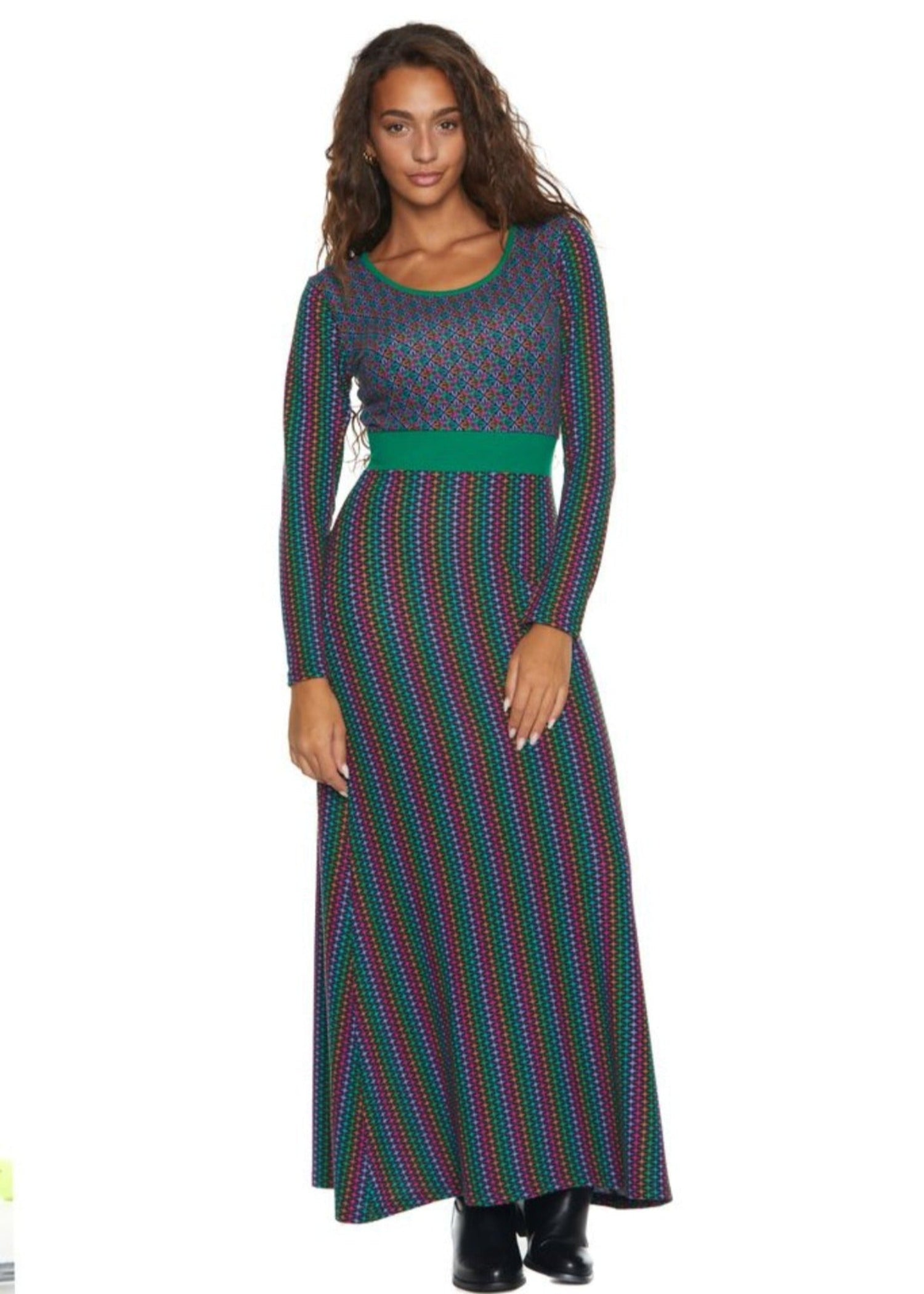 W23D09 - Vestito lungo Vienna Baba Design - Gipsy Fashion Wear 