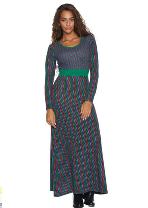 W23D09 - Vestito lungo Vienna Baba Design - Gipsy Fashion Wear 