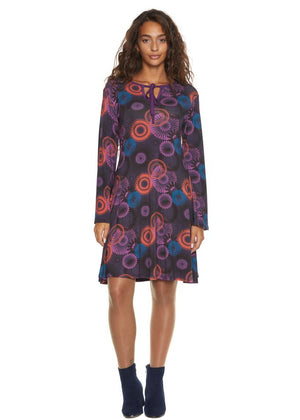 W23D14 - Vestito longuette svasato Copenaghen Baba Design - Gipsy Fashion Wear 