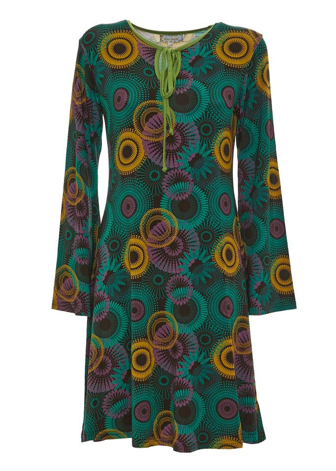 W23D14 - Vestito longuette svasato Copenaghen Baba Design - Gipsy Fashion Wear 