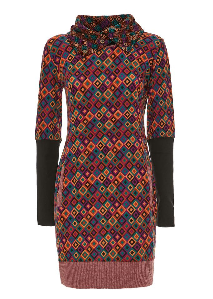 W23D15 - Vestito corto Helsinki Baba Design - Gipsy Fashion Wear 