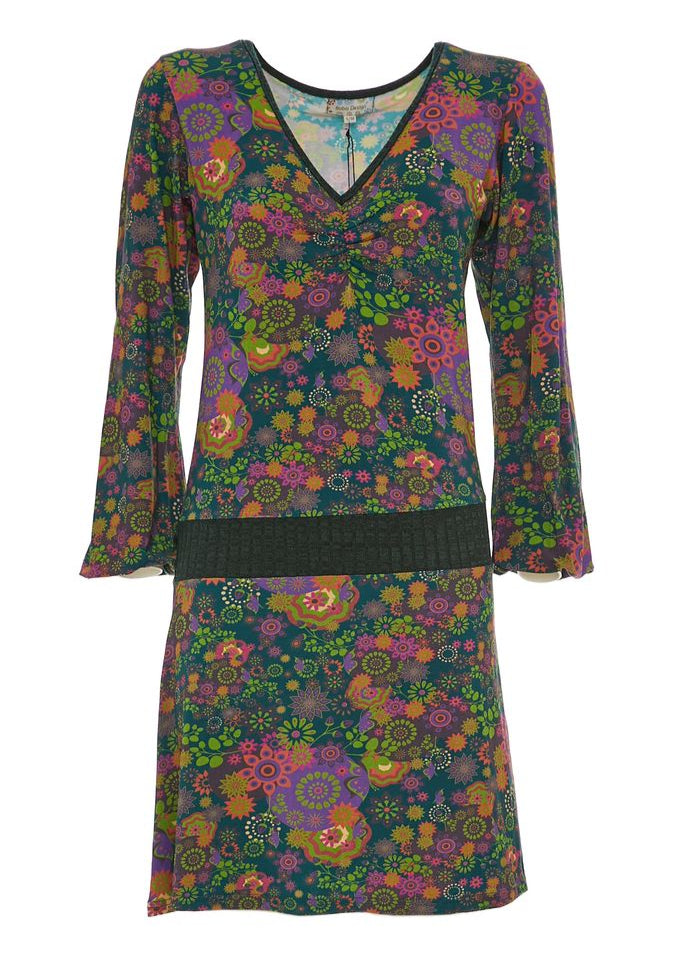 W23D19 - Vestito corto Dublino Baba Design - Gipsy Fashion Wear 