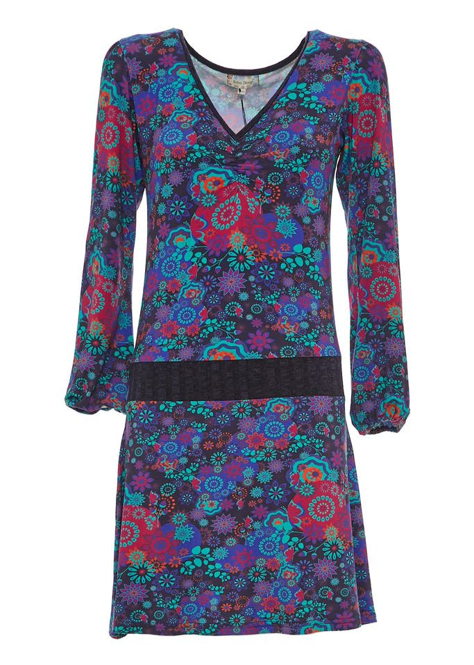 W23D19 - Vestito corto Dublino Baba Design - Gipsy Fashion Wear 