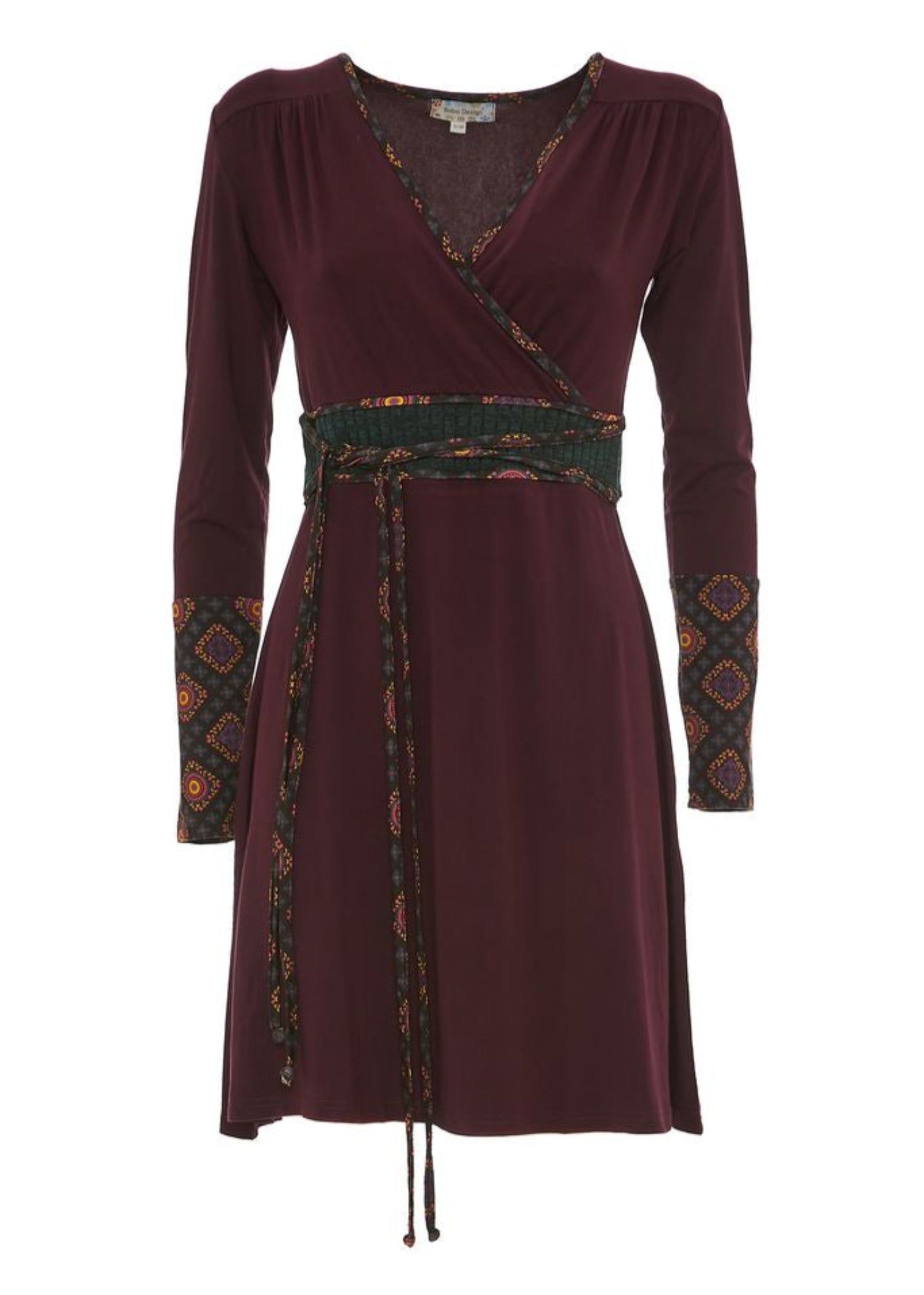 W23D23 - Vestito incrociato Edimburgo Baba Design - Gipsy Fashion Wear 