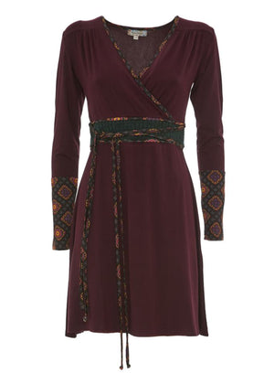 W23D23 - Vestito incrociato Edimburgo Baba Design - Gipsy Fashion Wear 