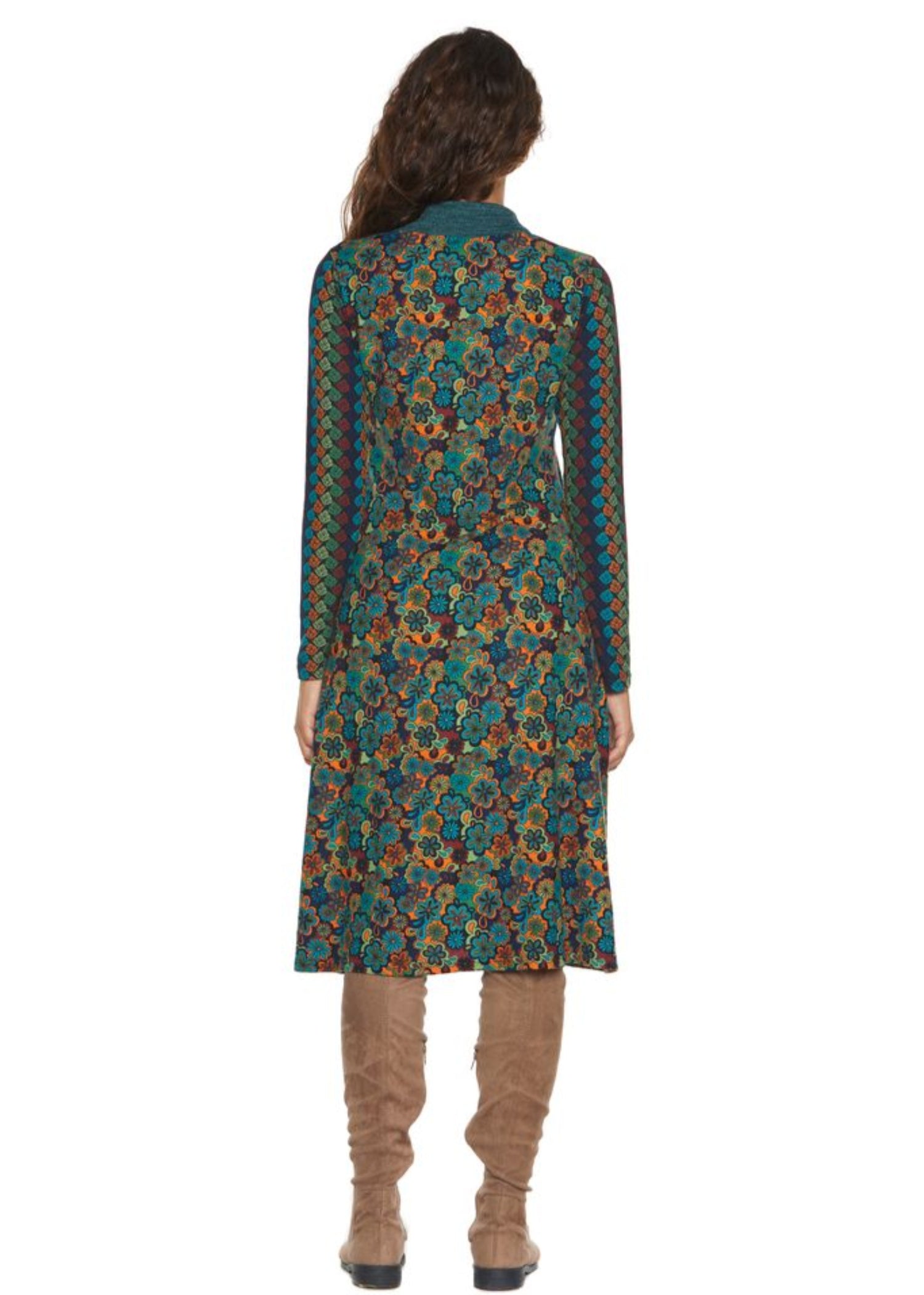 W23D28 - Vestito longuette Amsterdam Baba Design - Gipsy Fashion Wear 