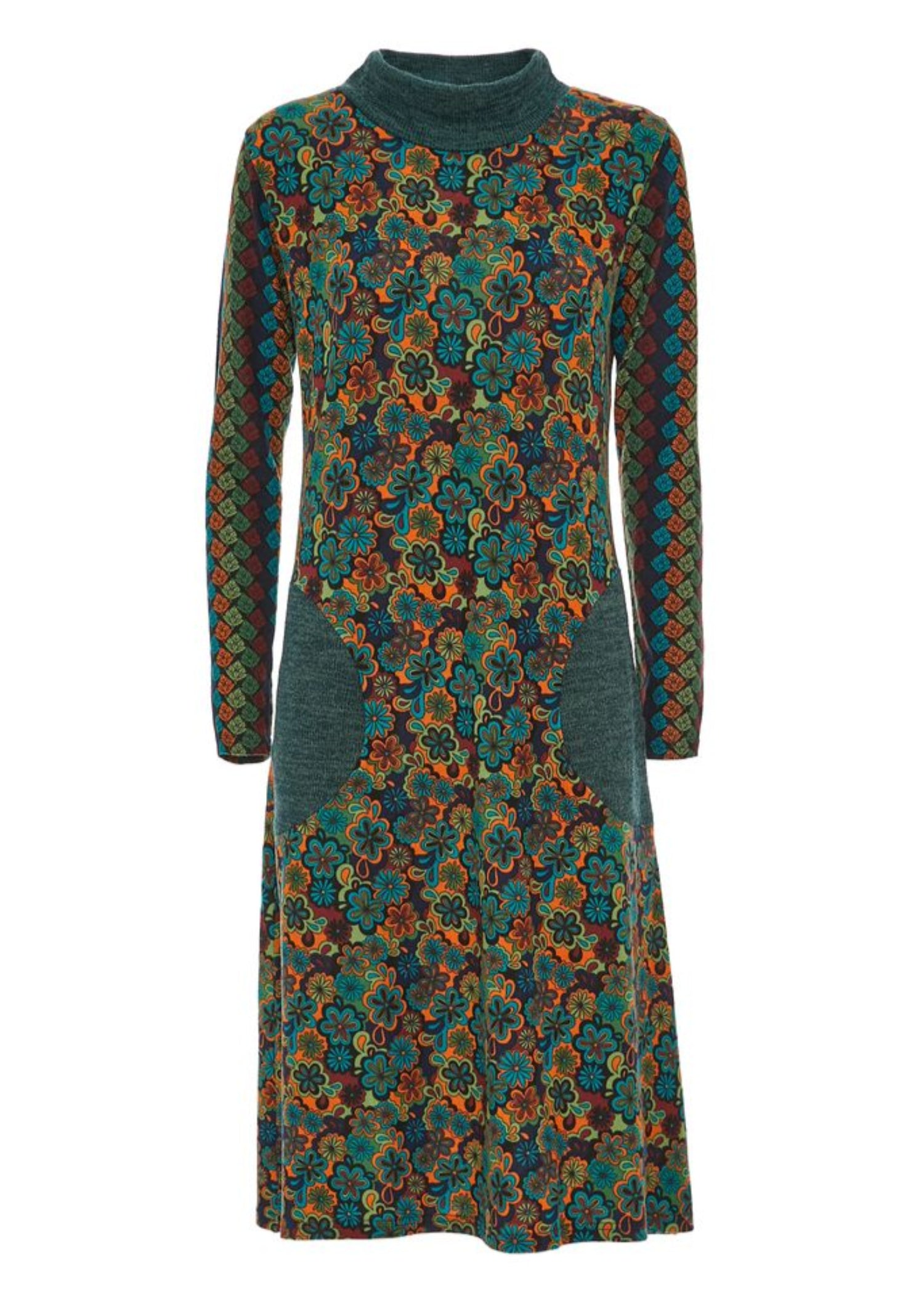 W23D28 - Vestito longuette Amsterdam Baba Design - Gipsy Fashion Wear 